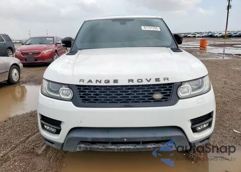 2016 Land Rover Range Rover Sport Hse из США, поврежденный, VIN SALWR2KFXGA637780